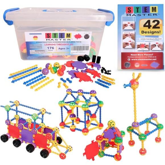 Unisex Educational Building‎ Blocks Kit Easter Basket Stuffers Gifts for Kids - Picture 1 of 6